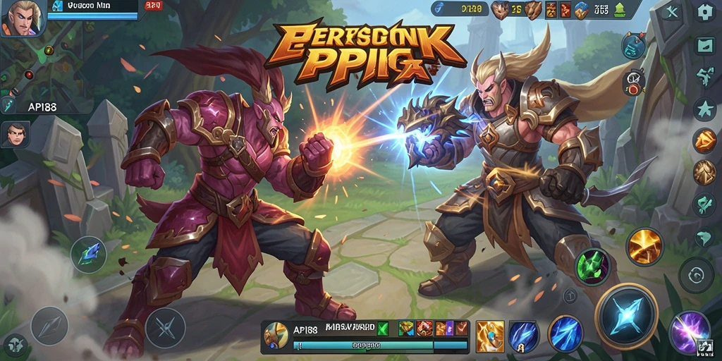 Tampilan gameplay menegangkan dan strategis di API88.