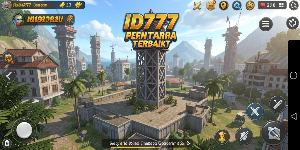 Gameplay menara pertahanan yang mendebarkan di ID777.
