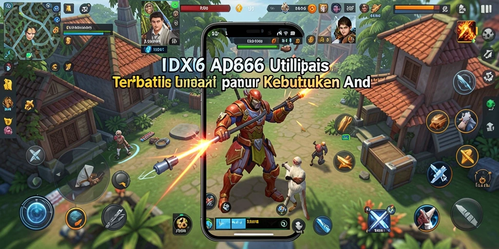 Tampilan antarmuka IDX66 yang intuitif dan fungsional.