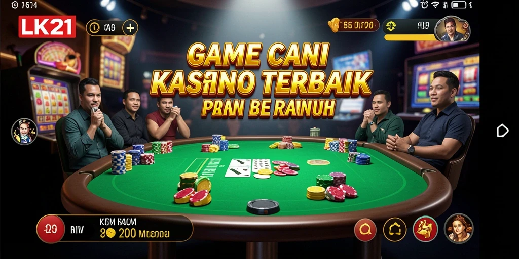 Screenshot gameplay LK21 menampilkan momen seru bertaruh di Kasino.