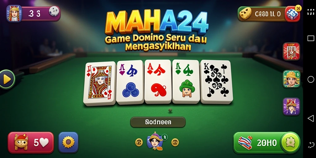 Tampilan gameplay seru di MAHA24 yang penuh aksi dan strategi.
